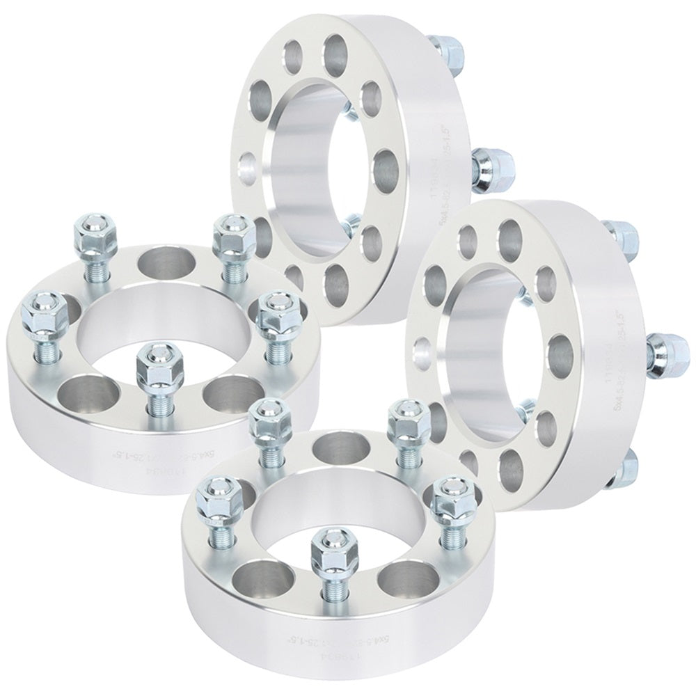 1.5 inch 5x4.5 5 Lug Wheel Spacers(82.5mm Bore, 12x1.25 Studs) For 03-12 Infiniti Fx35 95-98 Nissan 240Sx - 4PCS Only for Auto