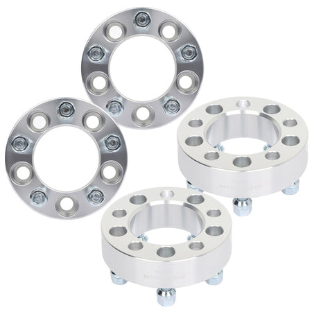 1.5 inch 5x4.5 5 Lug Wheel Spacers(82.5mm Bore, 12x1.25 Studs) For 03-12 Infiniti Fx35 95-98 Nissan 240Sx - 4PCS Only for Auto