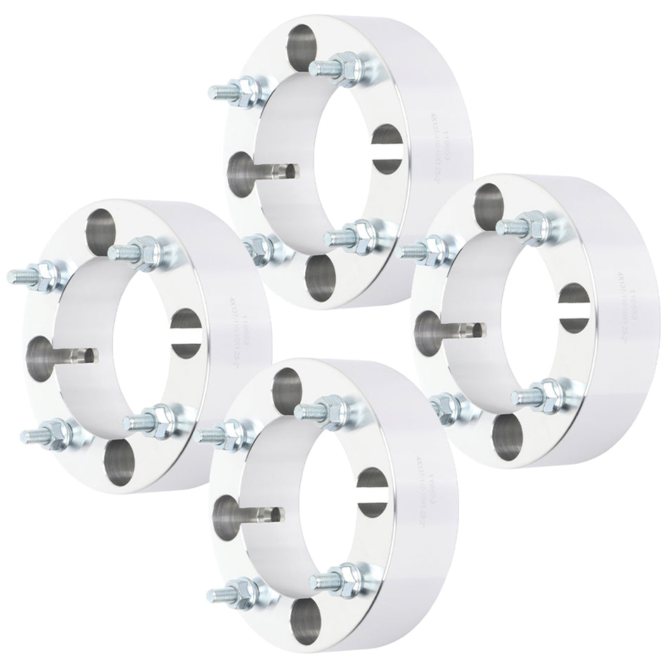 4Pcs 2 inch 4x137 4 Lug Wheel Spacers For 03-06 Bombardier Outlander 400 07-14 Can-Am Outlander 400