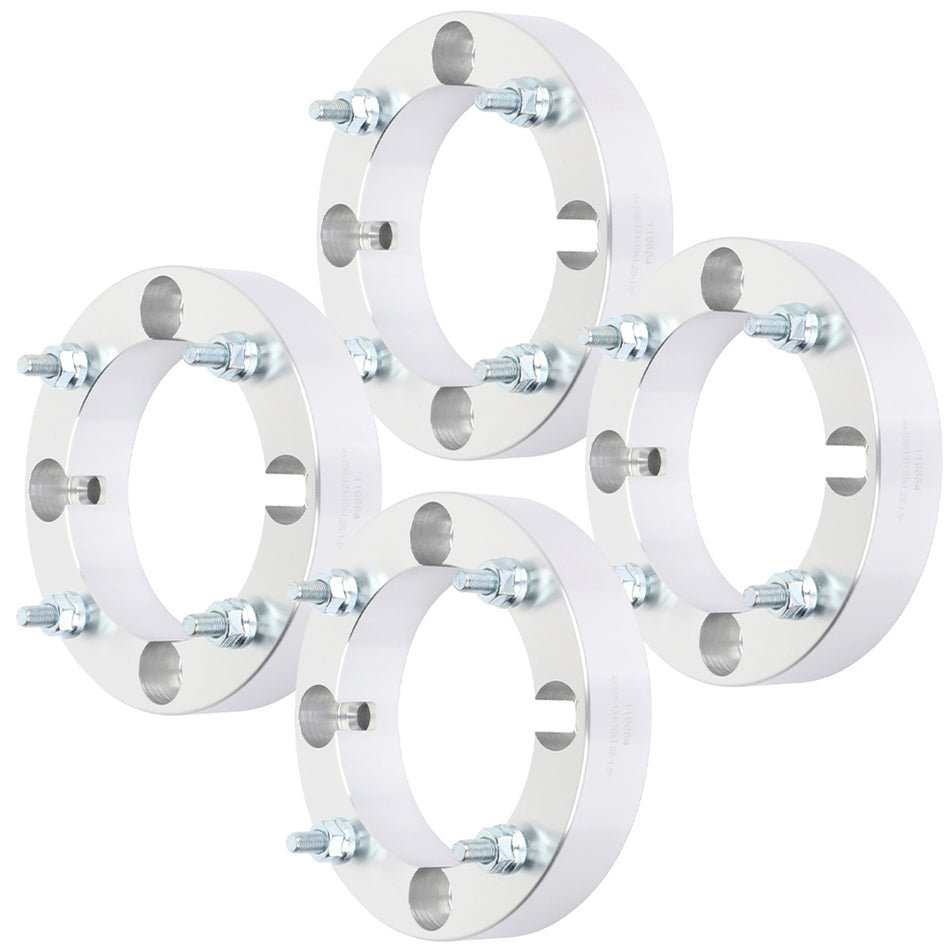 4Pcs 1.5 inch 4x156 4 Lug Wheel Spacers For 13-14 Polaris Ranger 900 14-15 Polaris Ranger Crew 900