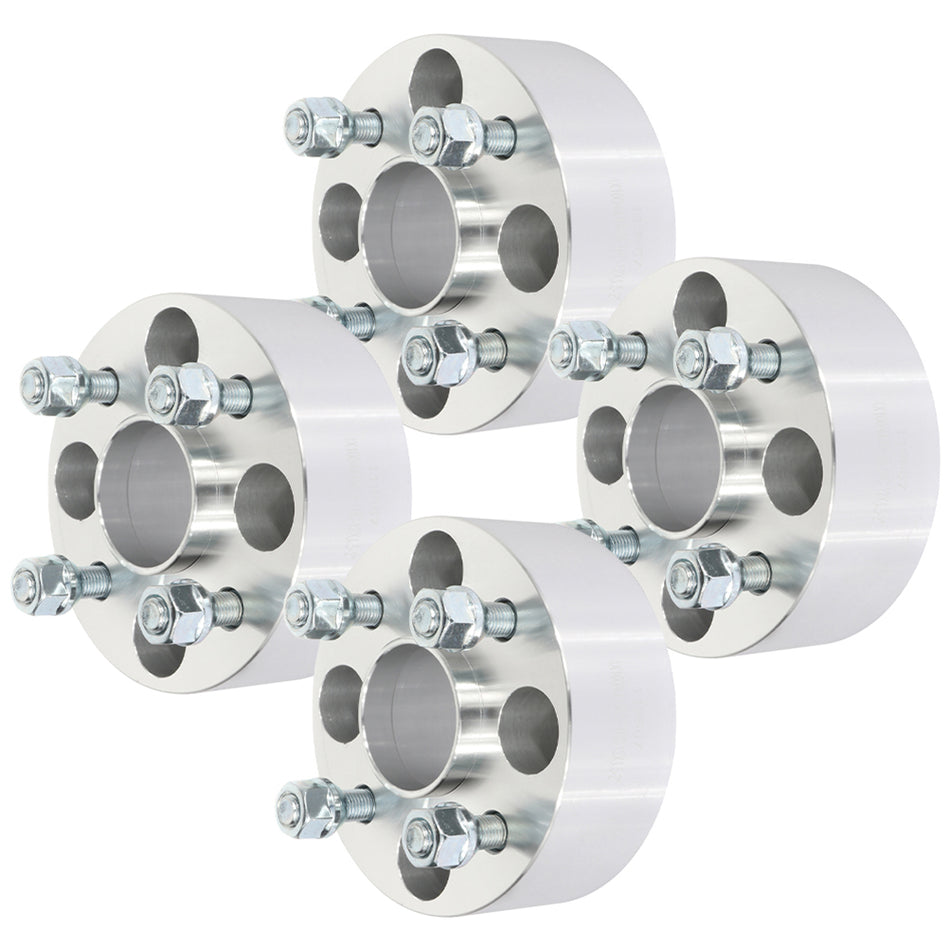 4Pcs 2 inch 4x100 4 Lug Wheel Spacers For 82-89 Honda Accord 88-91 Honda CRx