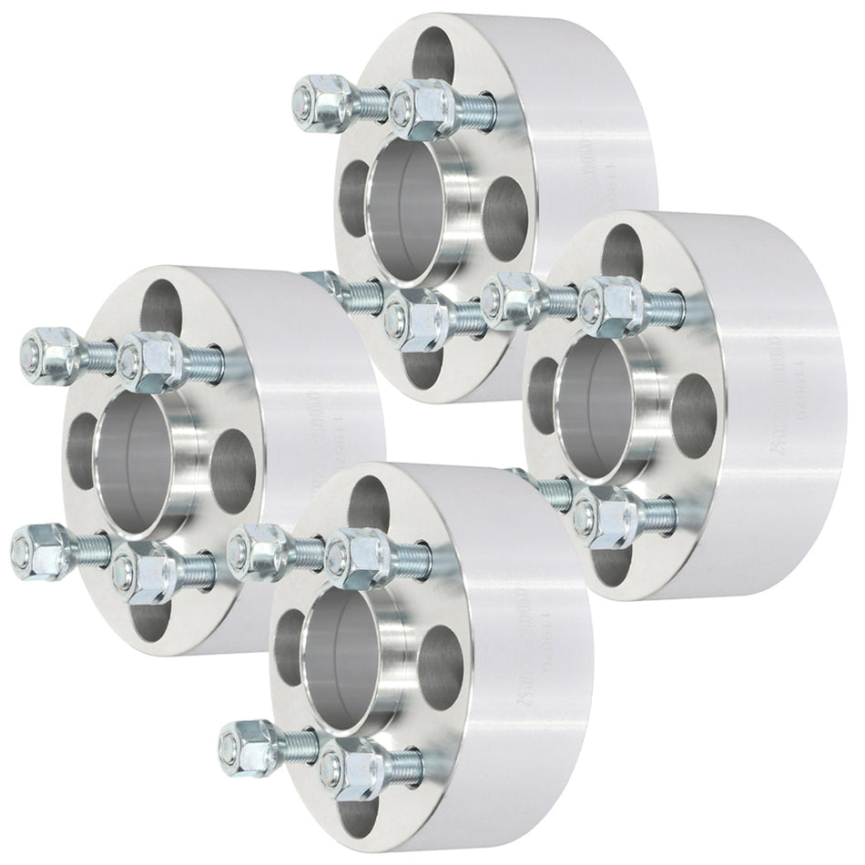 4Pcs 2 inch 4x100 4 Lug Wheel Spacers For 84-86 Chrysler Laser 81-85 Chrysler LeBaron