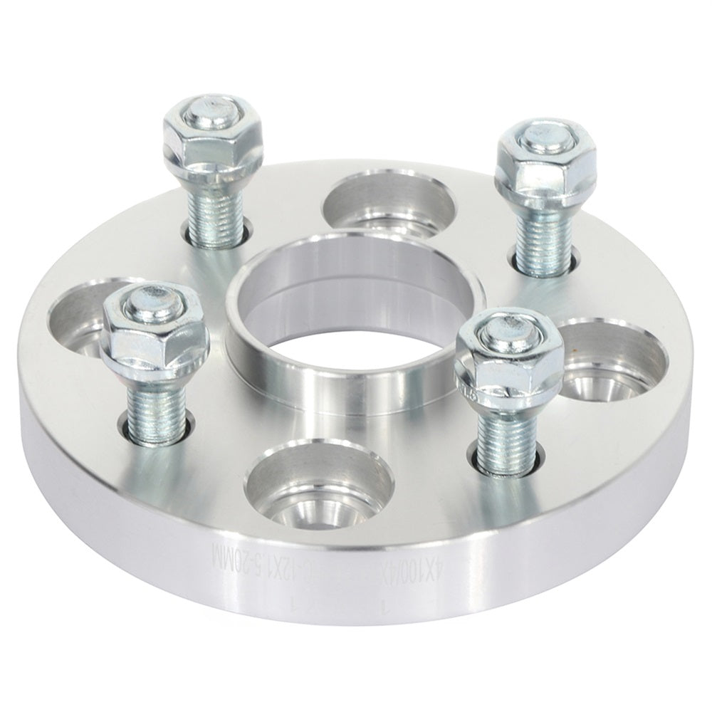 4Pcs 20mm 4x100 4 Lug Wheel Spacers For 94-01 Kia Sephia 95-03 Mazda Protege Only for Auto