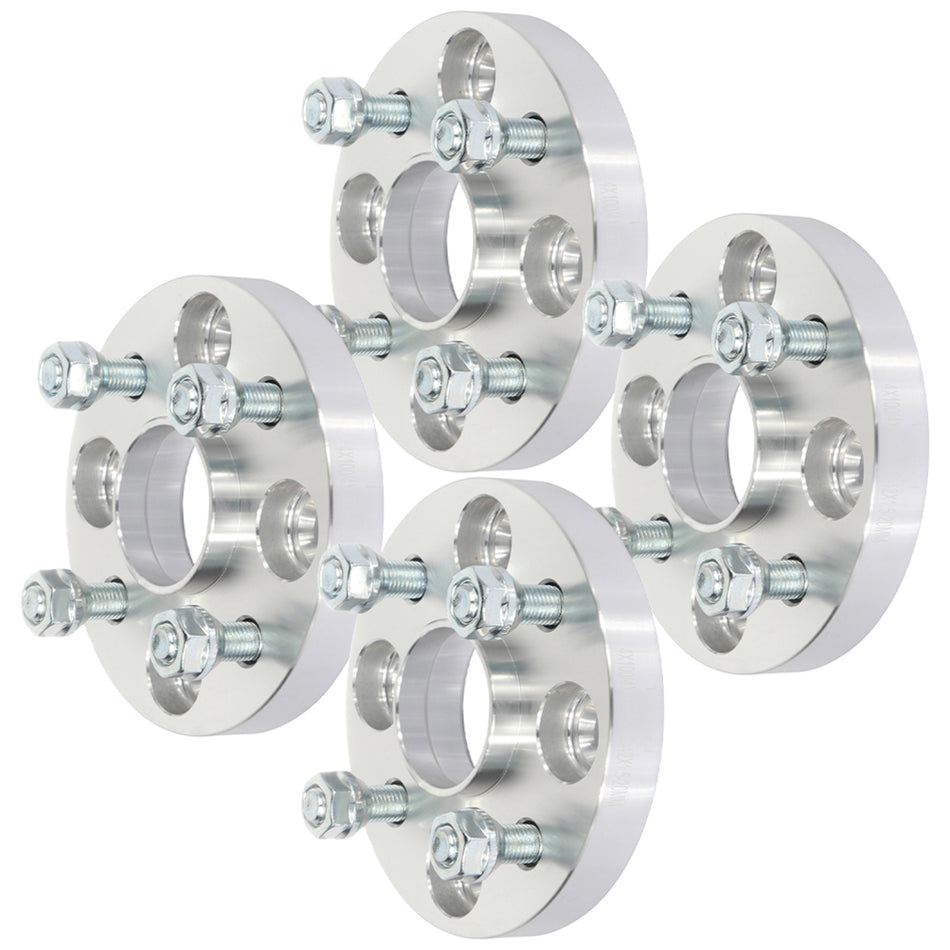 4Pcs 20mm 4x100 4 Lug Wheel Spacers For 94-01 Kia Sephia 95-03 Mazda Protege