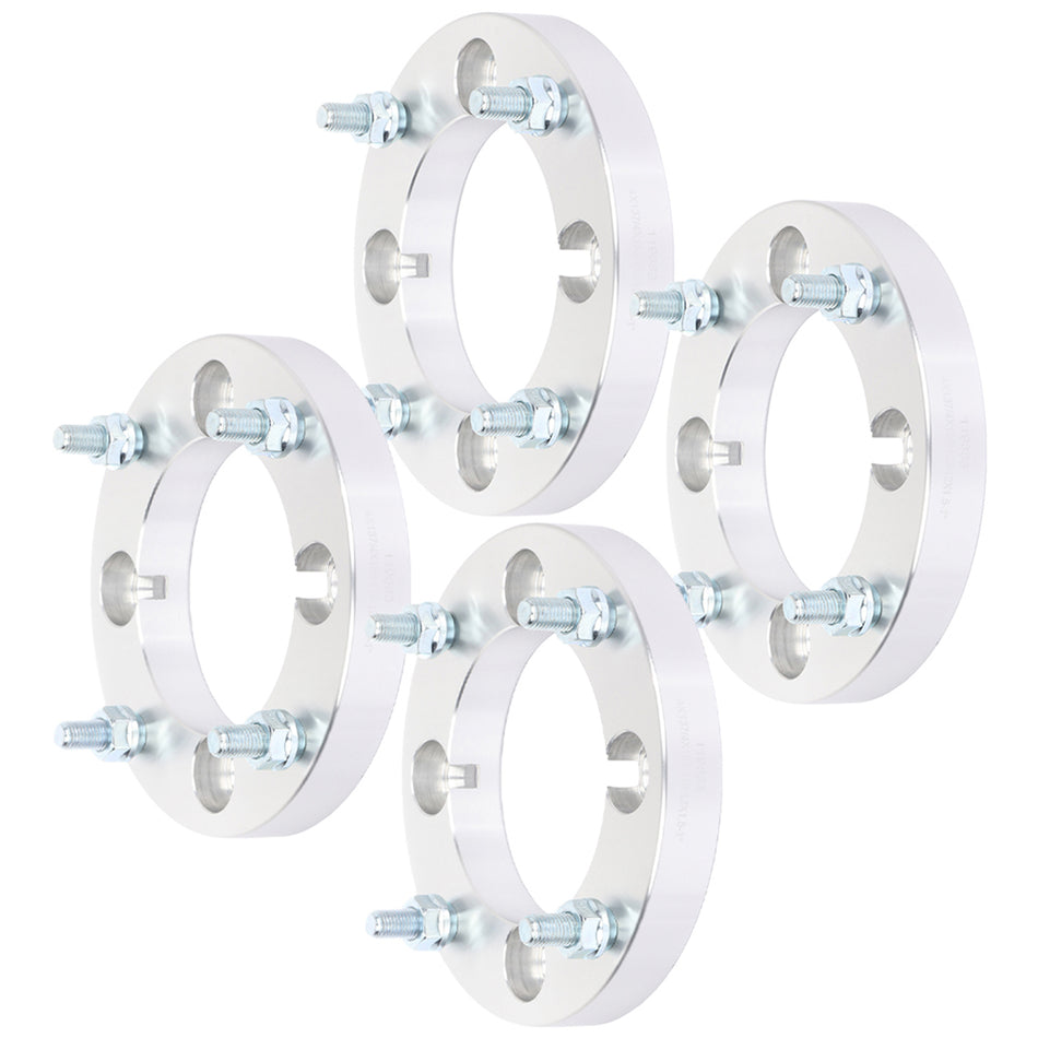 4Pcs 1 inch 4x137 to 4x156 4 Lug Wheel Spacers For 03-05 Bombardier Outlander 330 96-02 Kawasaki Bayou 220