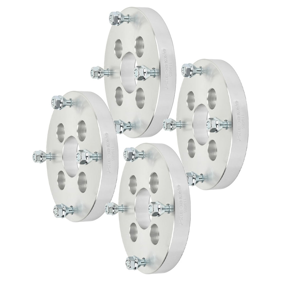 4Pcs 1 inch 4x4 to 4x156 4 Lug Wheel Spacers 96-03 Dodge Dakota 98-03 Dodge Durango