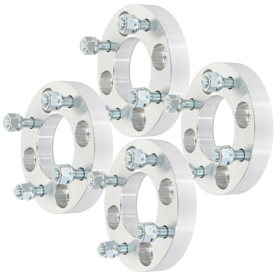 1 inch 4x110 to 4x115 4 Lug Wheel Spacers(74mm Bore, 12x1.5 Studs) for 1998-2004 Honda Foreman 450 - 4PCS