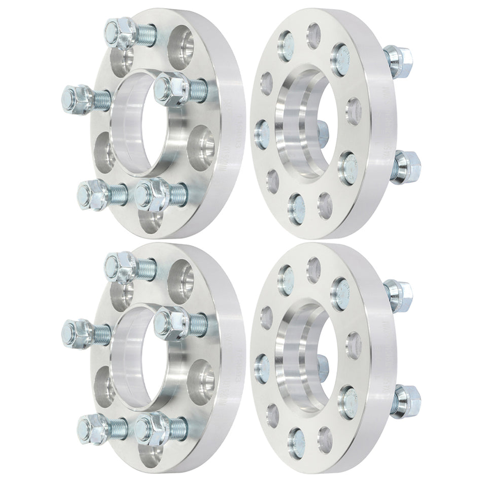 4Pcs 20mm 5x4.5 5 Lug Wheel Spacers For 20-23 Ford Explorer 15-23 Ford Mustang