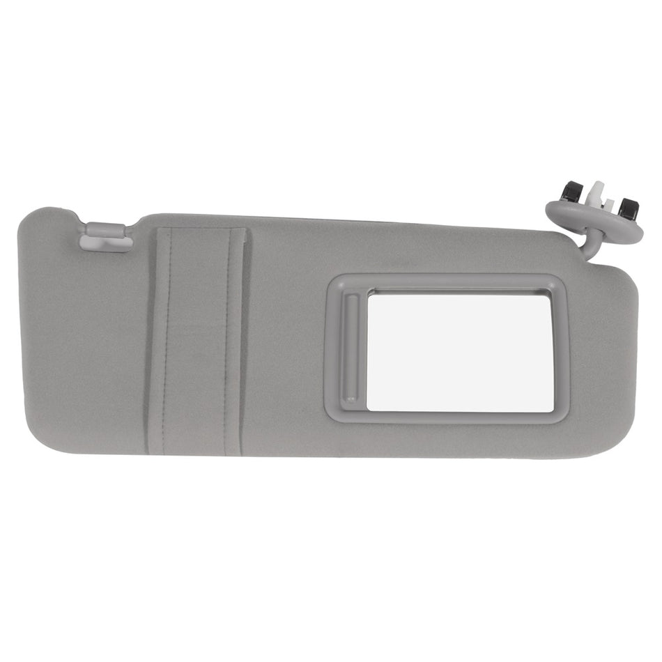 Passenger Sun Visor for 07-11 Toyota Camry W/sunroof +License plate Light Free