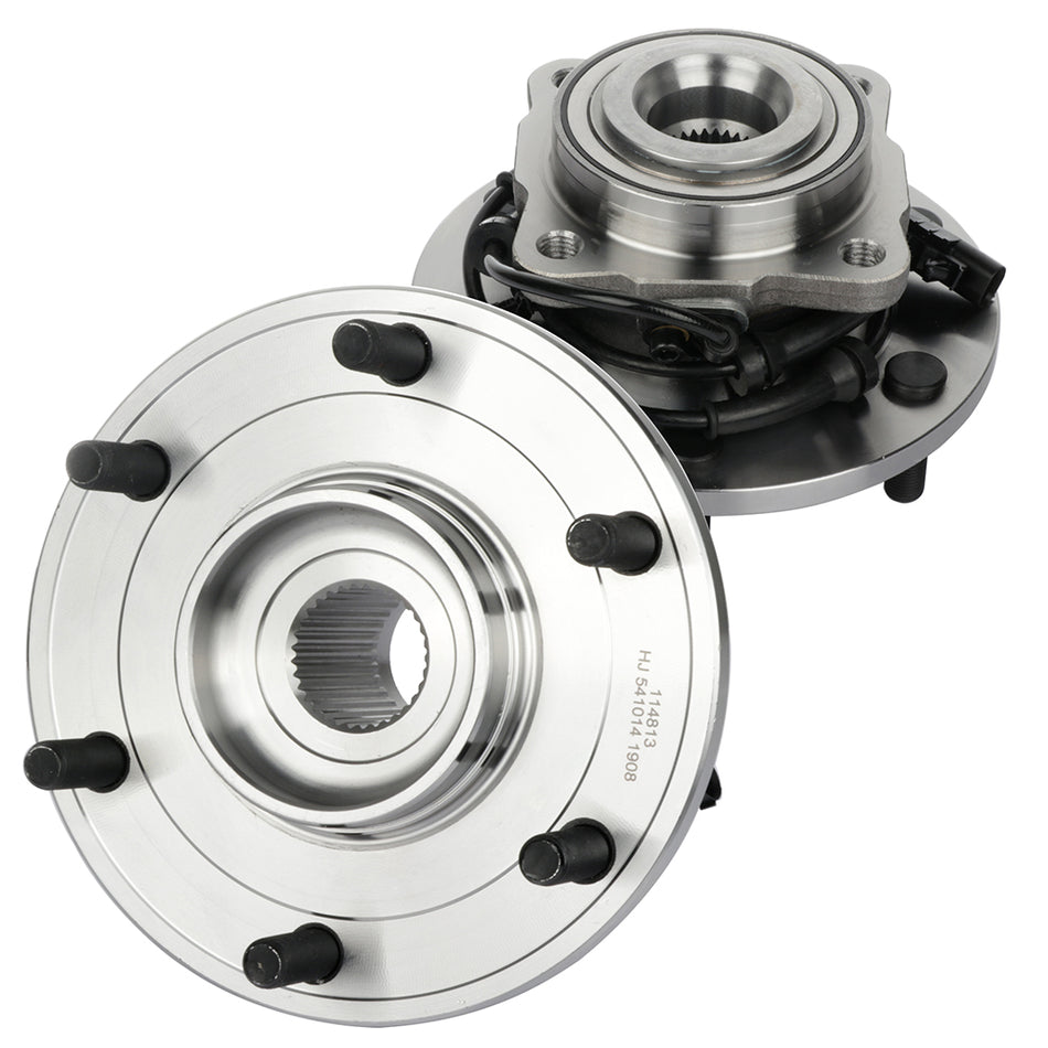 2x Rear Wheel Hub Bearing For 2012-2015 Nissan Armada 5.6L 5552CC V8 with ABS