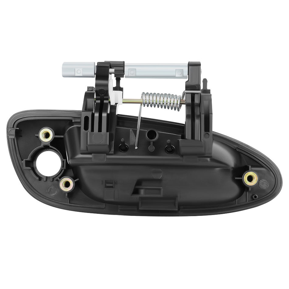 2002-2006 Nissan Altima Reinforced Smooth Black Door Handle Exterior Outside Set