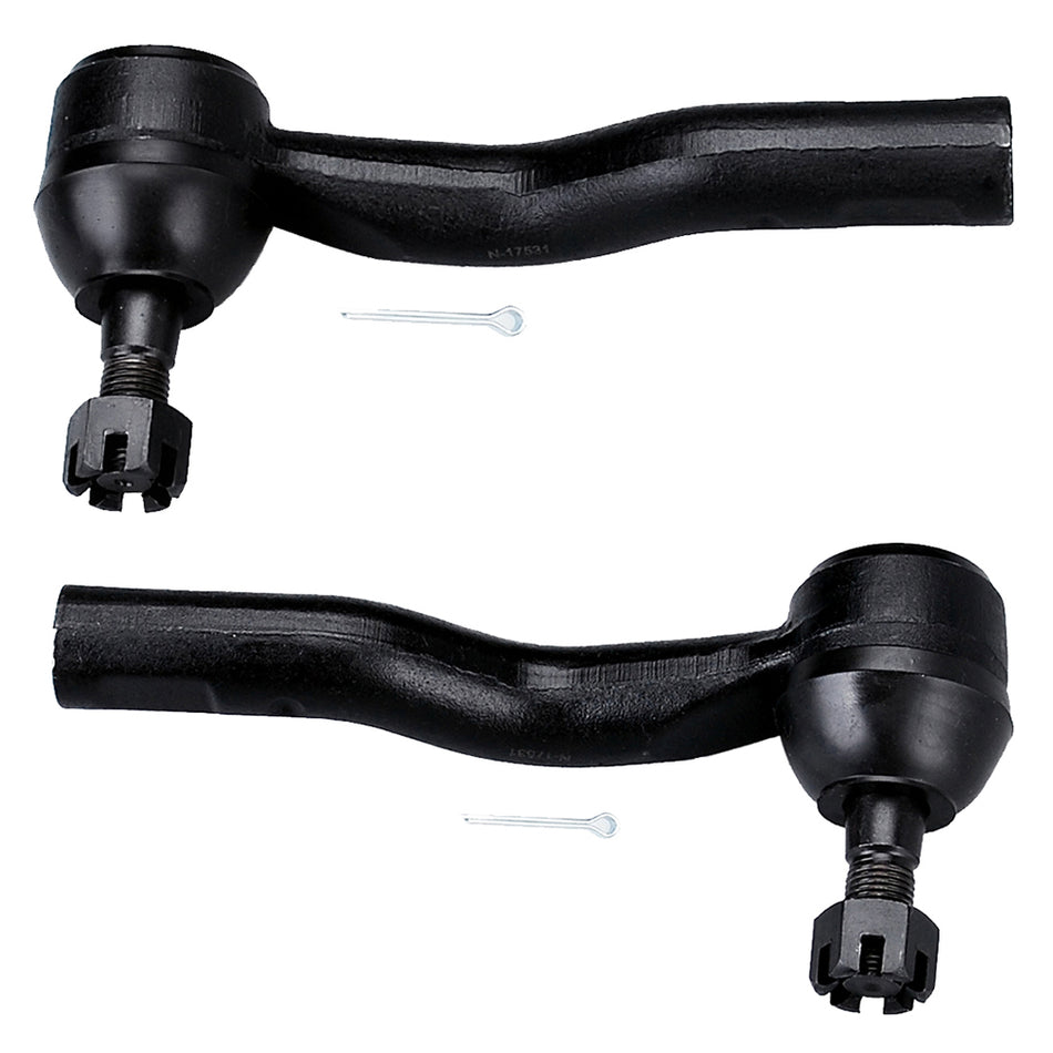 New 2Pcs Front Lower Forward Outer Tie rods Fits 2006 - 2008 2009 Mercury Milan