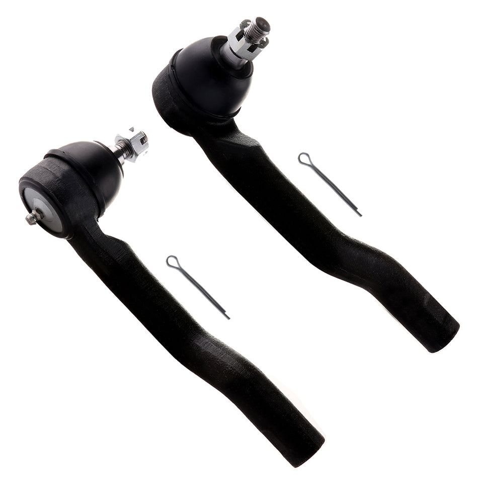 2Pcs Front Outer Tie Rods For 2007 2008 2009 2010 2011 2012 2013 2014 Ford Edge