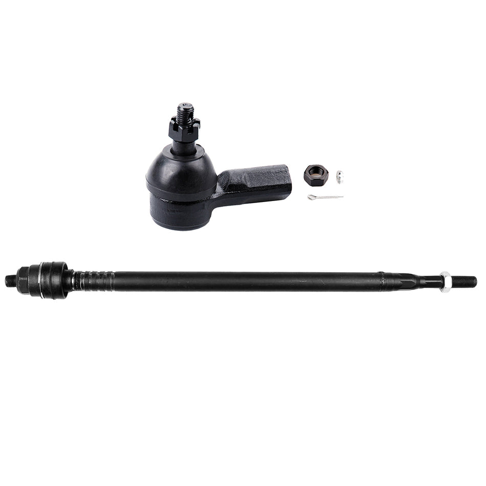 2Pcs Front Inner & Outer Tie Rod End Fits 2001 - 2004 2005 Honda Civic Acura El