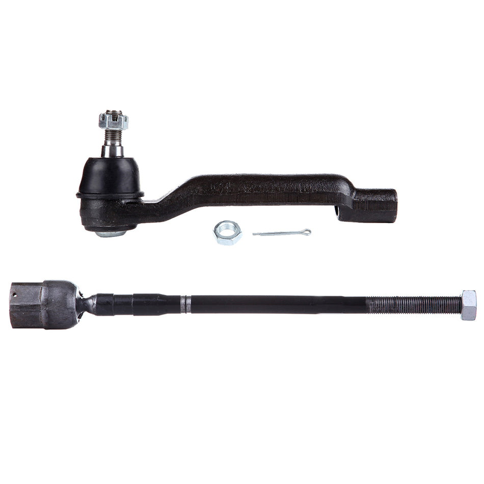 Front Inner Outer Tie Rod End For 89-97 Ford Thunderbird 89-97 Mercury Cougar