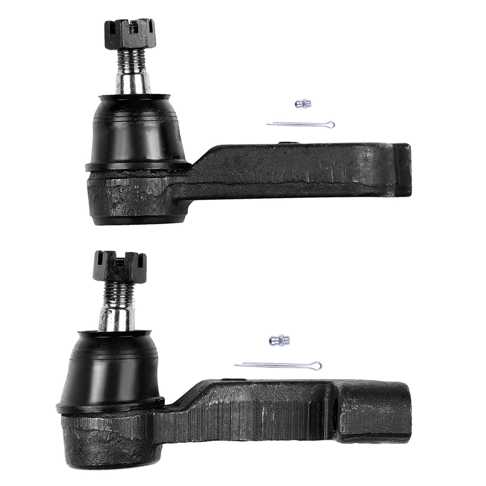 Front Outer Steering Tie Rod End Kit 2Pcs For 08-12 Jeep Liberty 07-11 Dodge Nitro