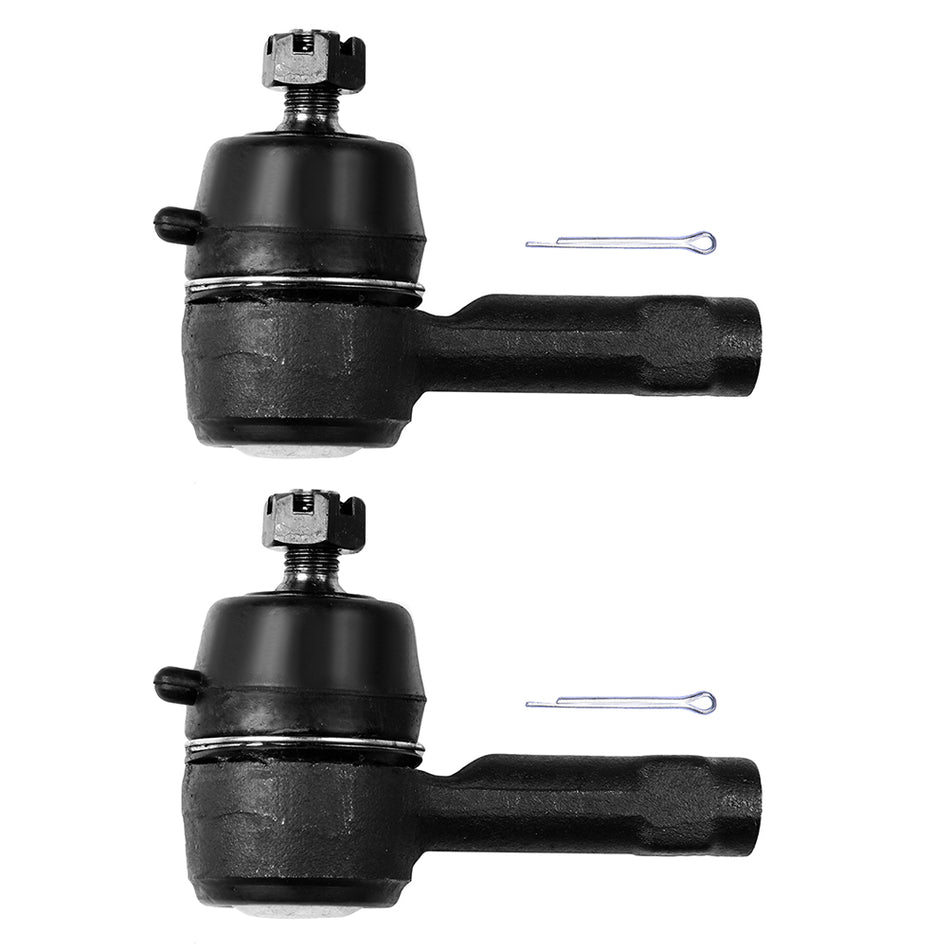 Set of (2) Front Outer Tie Rod End Links For 2003-2006 2007 Mitsubishi Lancer