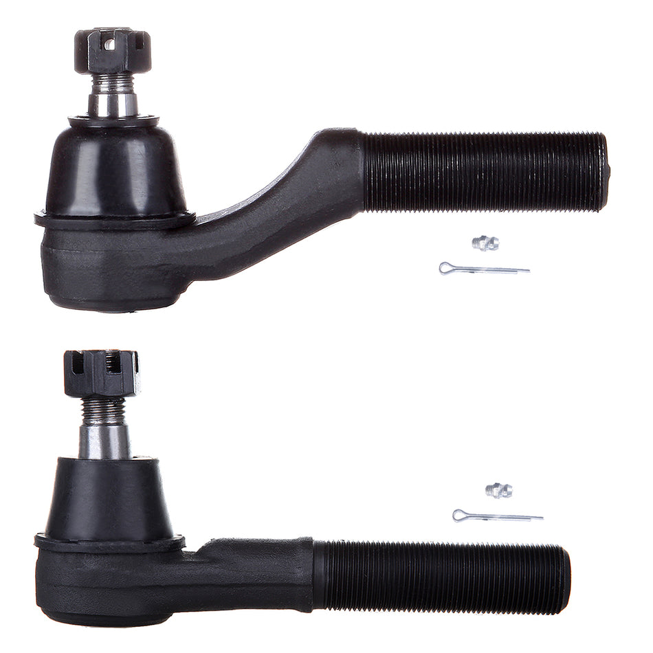 Suspension 2PC Kit Fits Ford 92-1997 E250 E350 & 2000 - 2007 E45 Outer Tie Rod