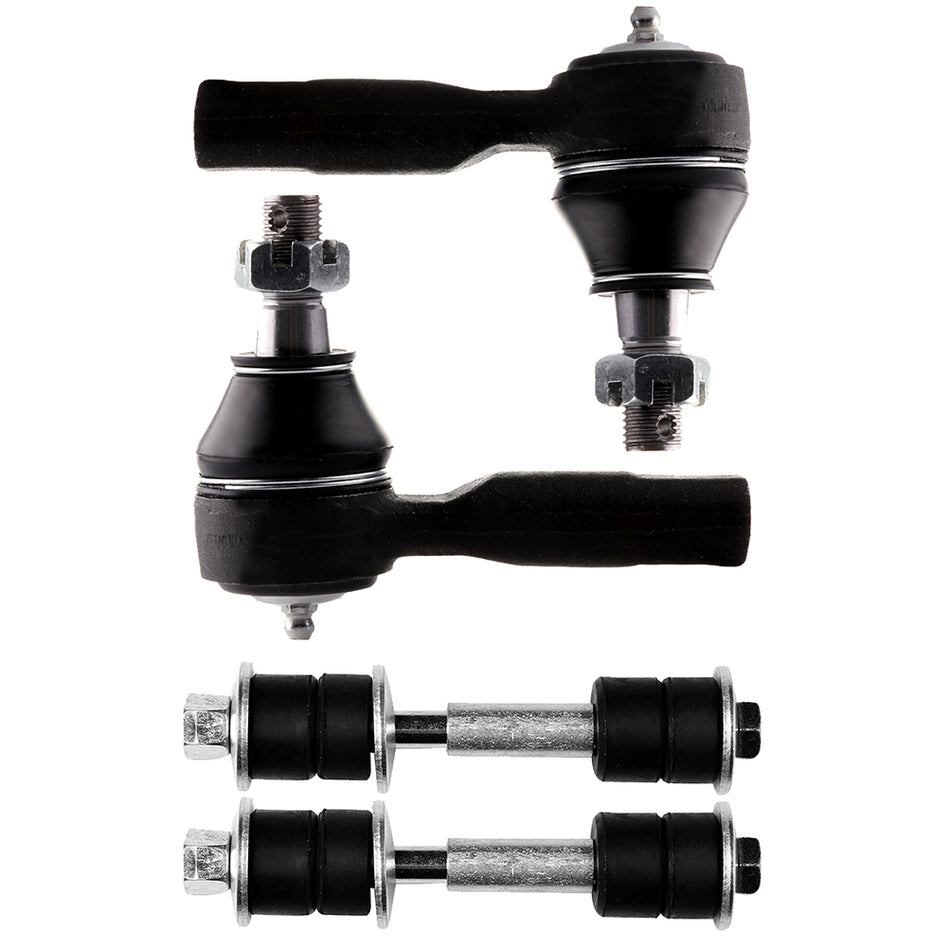2000-2004 Nissan Xterra Front Tie Rod Sway Bar End Link Part 4 Pcs