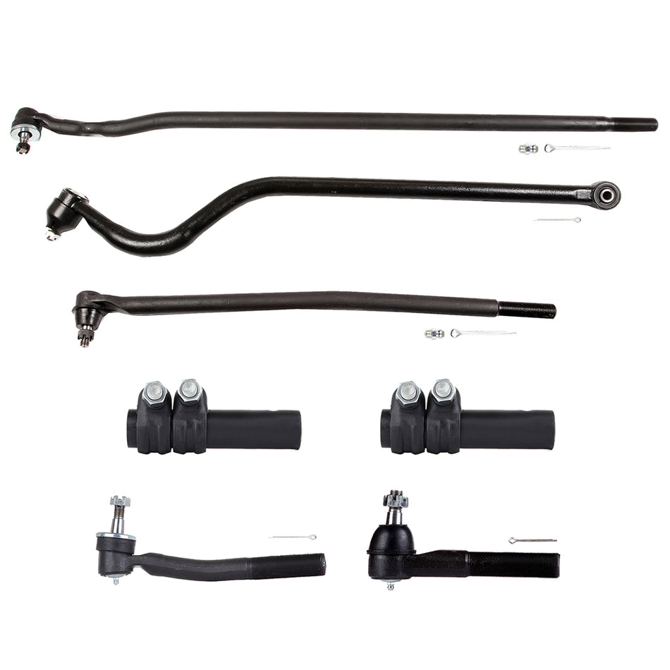Front Tie Rods Track Bar For 98-99 Dodge Ram 2500 98-99 Dodge Ram 3500