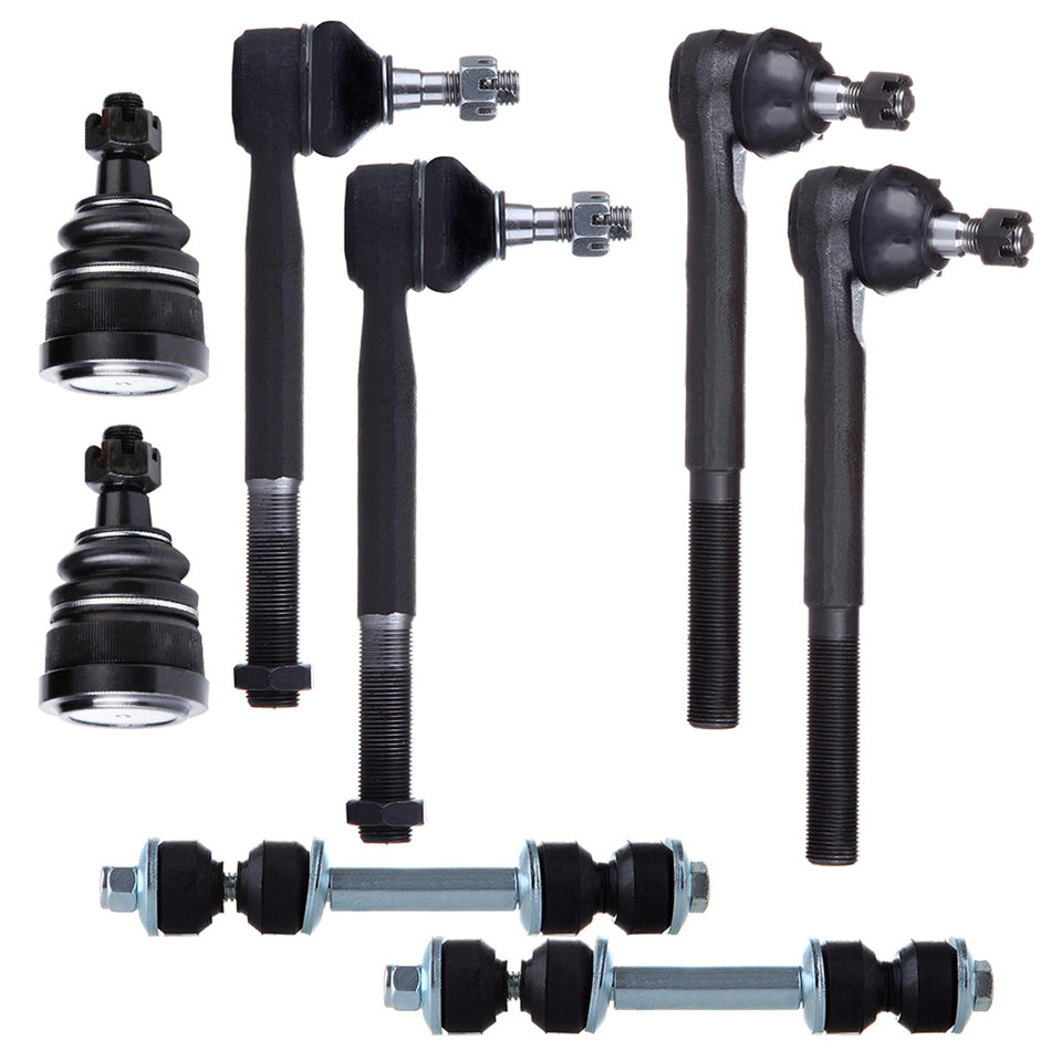 Ball Joints Sway Bar Tie Rod End For 93-99 Chevrolet C1500 Chevrolet C1500 Suburban