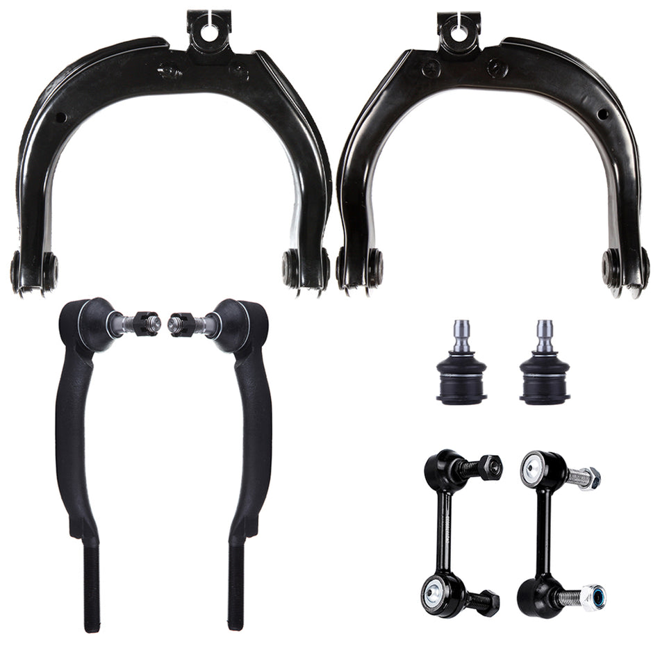 Front Upper Control Arm Ball Joint Tie Rod End Suspension For 2004-2007 Rainier