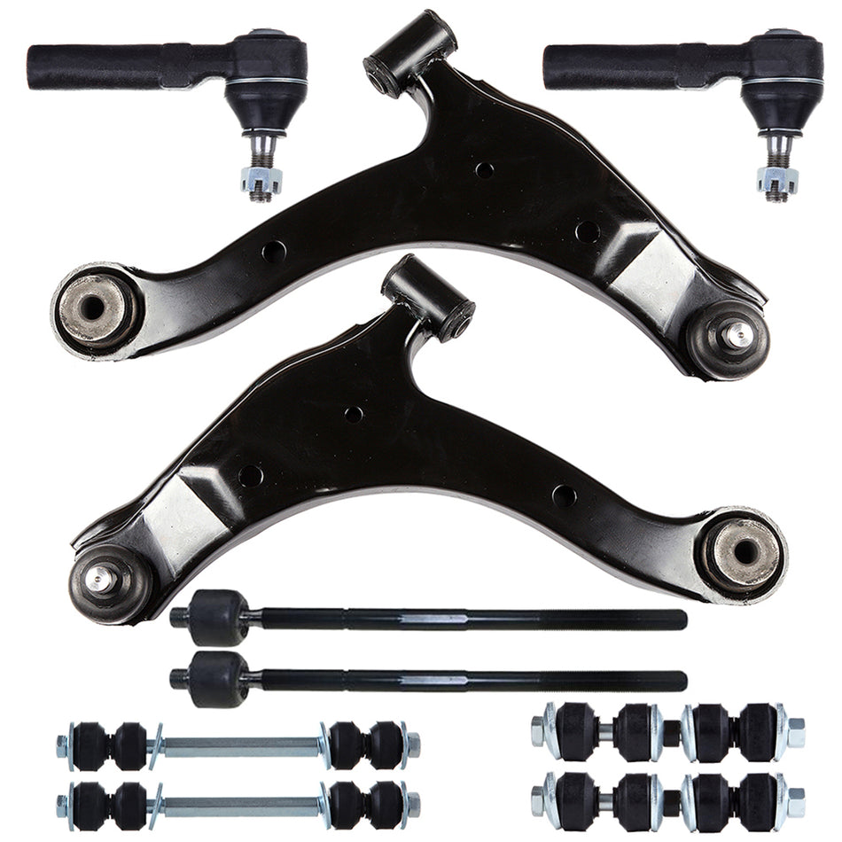10pcs For 2000 2001 2002 Dodge Plymouth Neon Front Lower Control Arm Suspension
