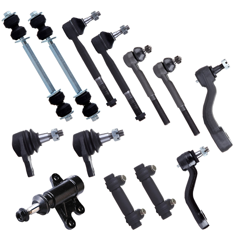 For 1993-1995 Chevrolet K1500 GMC K1500 Front Lower Tie Rods End Ball Joints