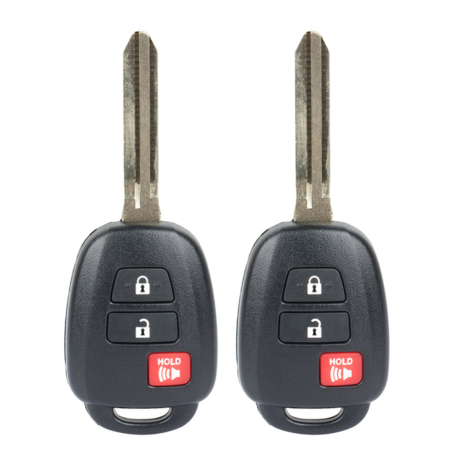 Remote Ignition Key Fob For 14-19 Toyota Highlander 13-18 Toyota RAV4
