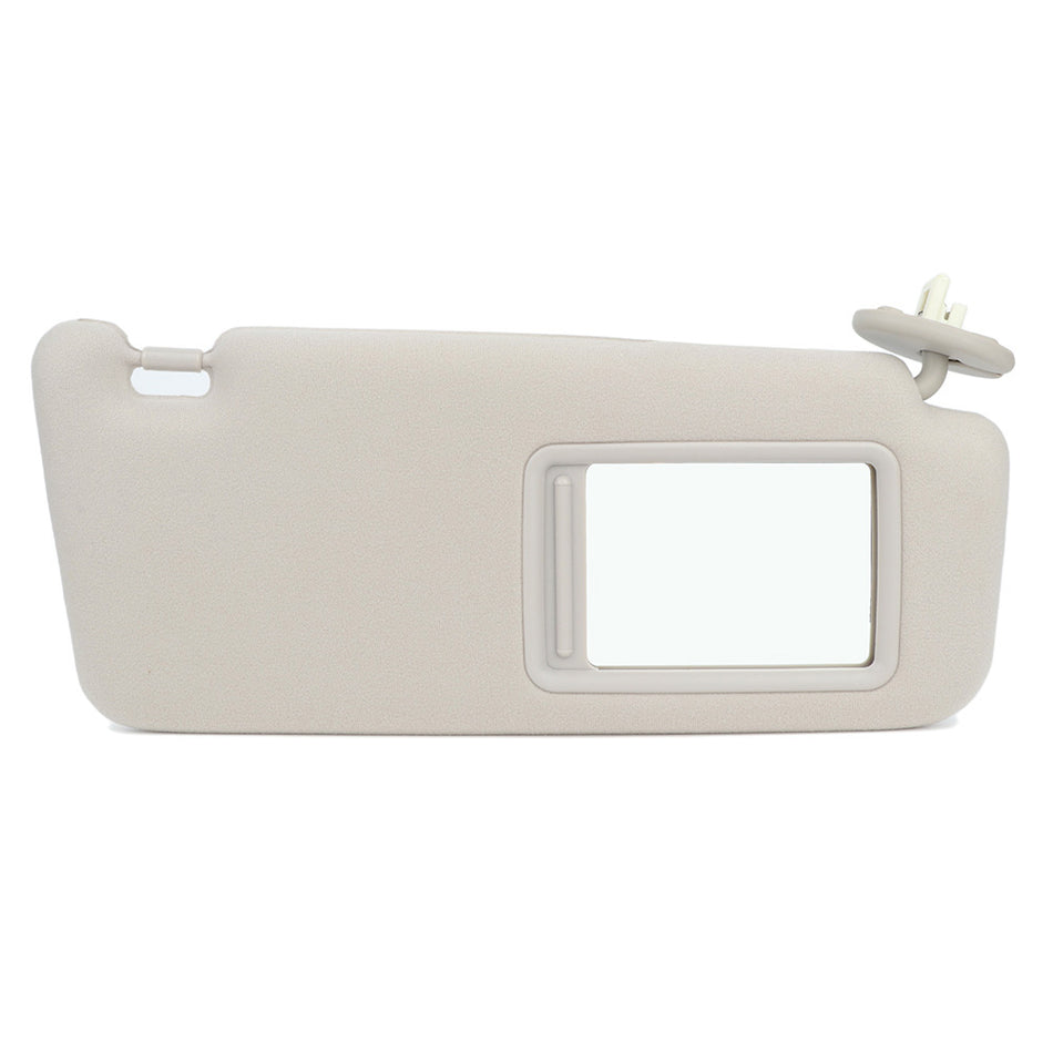 Left Right Gray Car Sun Visor For Toyota Venza 2009-2016 + Mirror Light Free