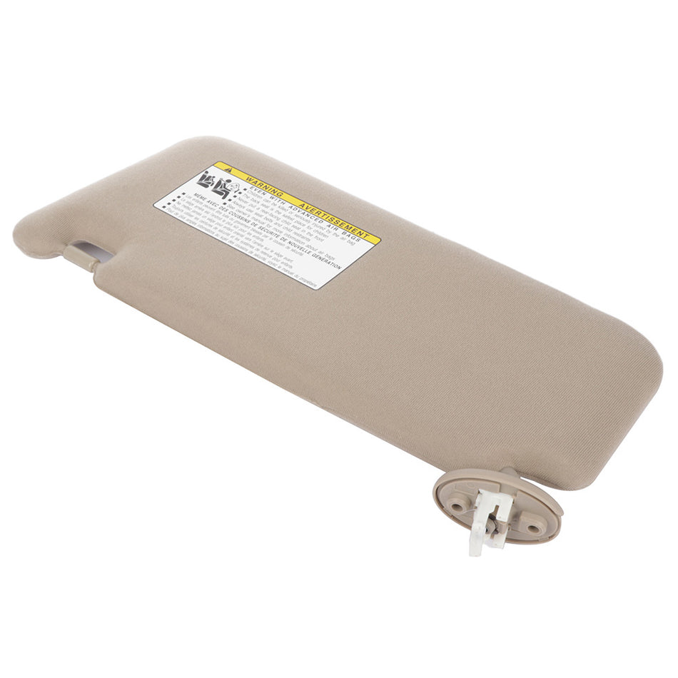 Left & Right Sun Visor for 2009-16 Toyota Venza Beige + License plate Light Free