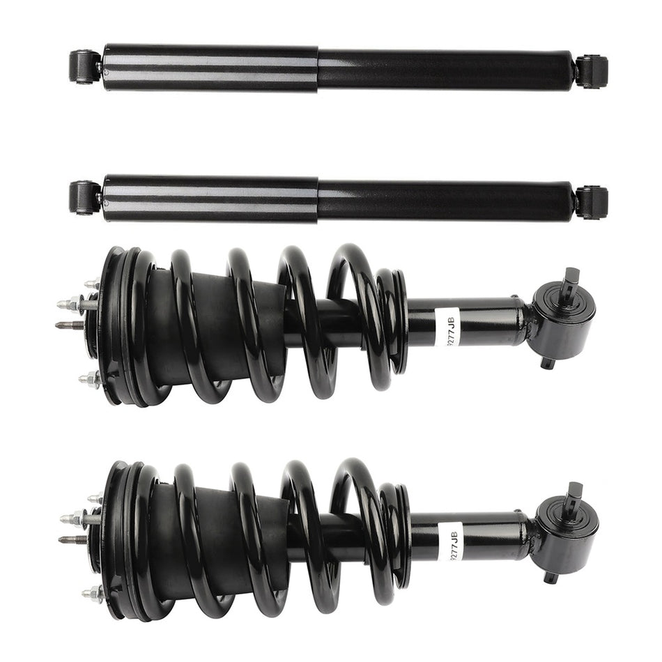 14-17 Chevrolet Silverado 1500 GMC Sierra 1500 Front Rear Quick Complete Strut Assembly 4Pcs
