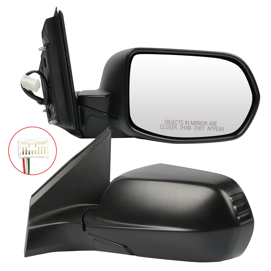Power Mirrors For 2012-2016 Honda CR-V TexturedDriver Side&Passenger Side 829359