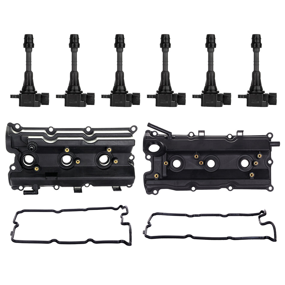 valve cover Gasket&Ignition Coil PACK 2003-2008 For Nissan 350Z Fits Infiniti