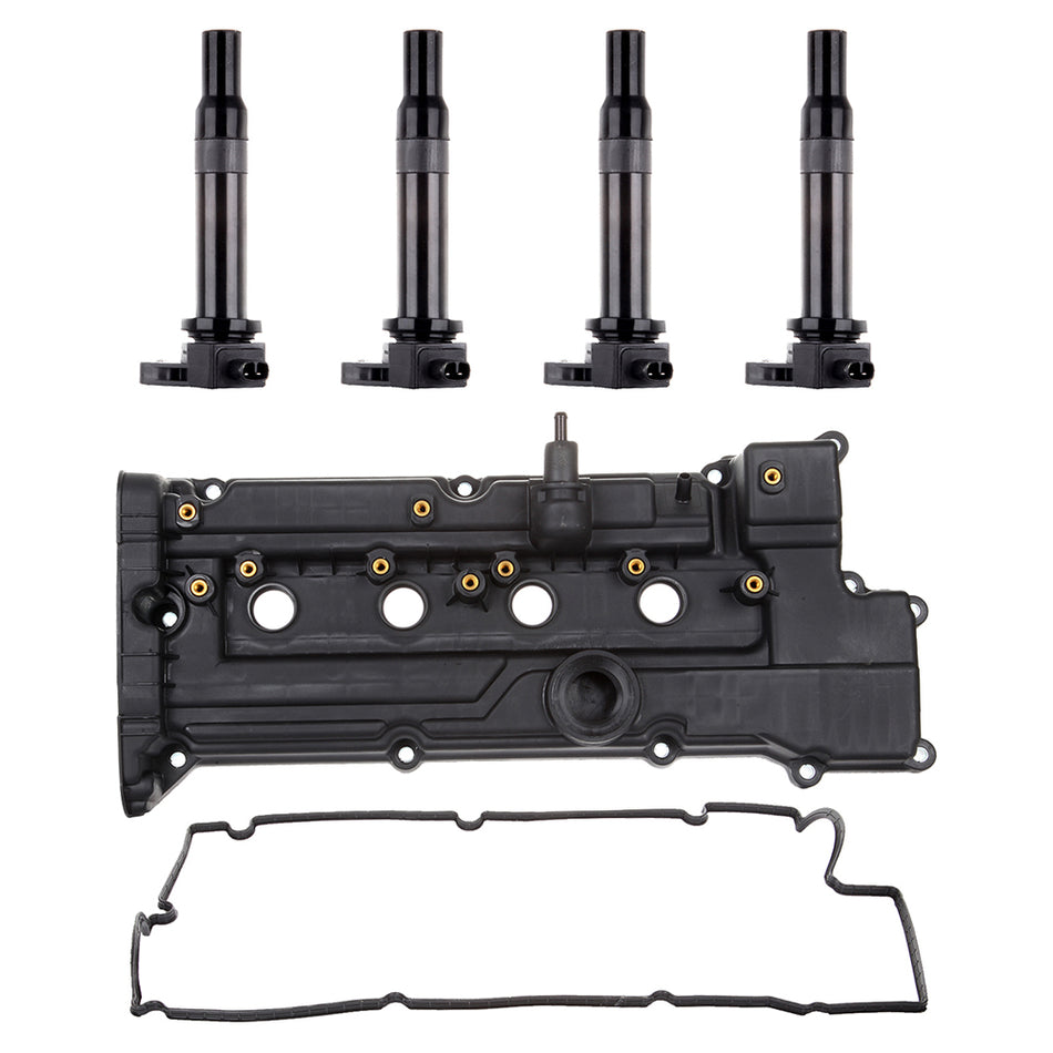 valve cover Gasket&Ignition Coil For Kia Rio For Hyundai Accent 1.6L GAS DOHC