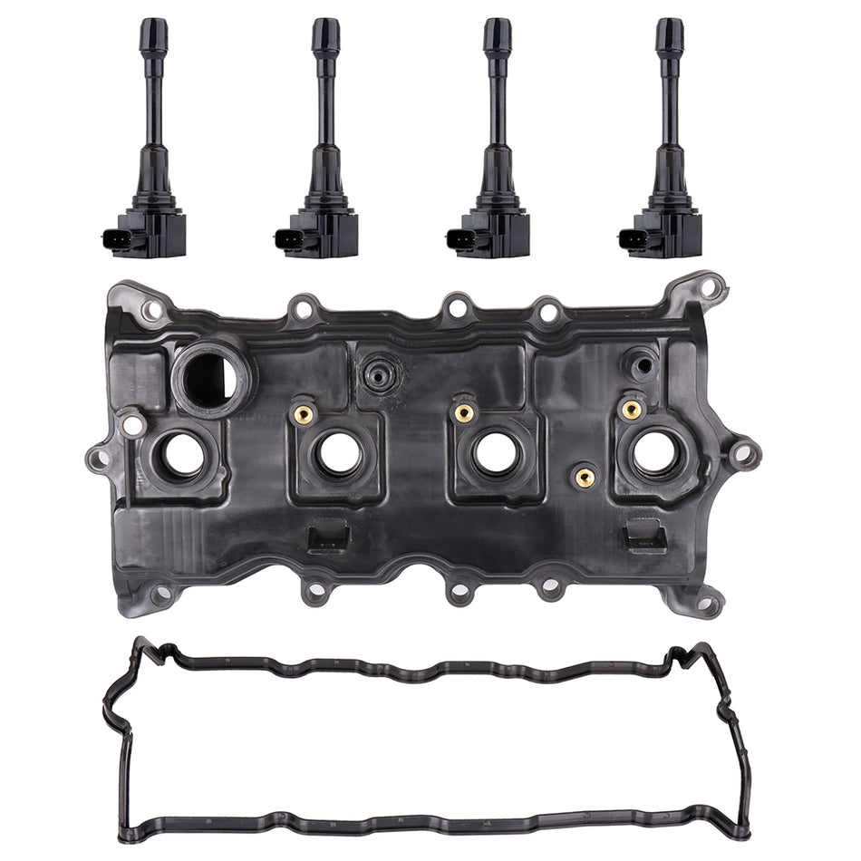valve cover Gasket&Ignition Coil For Nissan Rogue l4 GAS DOHC 10 11 12