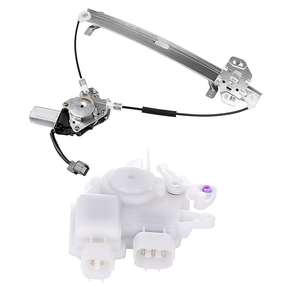 1 Set Door Lock Actuator & Window Regulator For Honda Accord Hybrid 3.0L 746-367