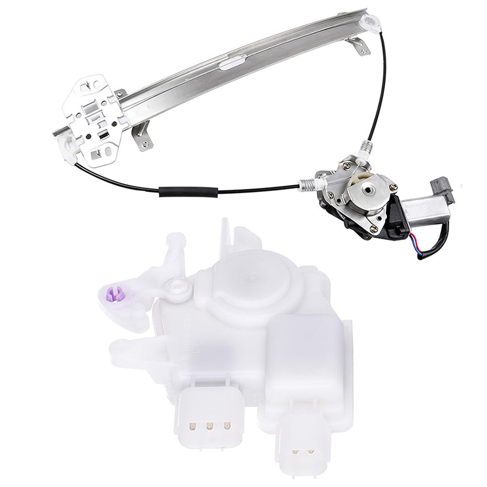 1 Set Door Lock Actuator & Window Regulator For Honda Accord 3.0L Front Right