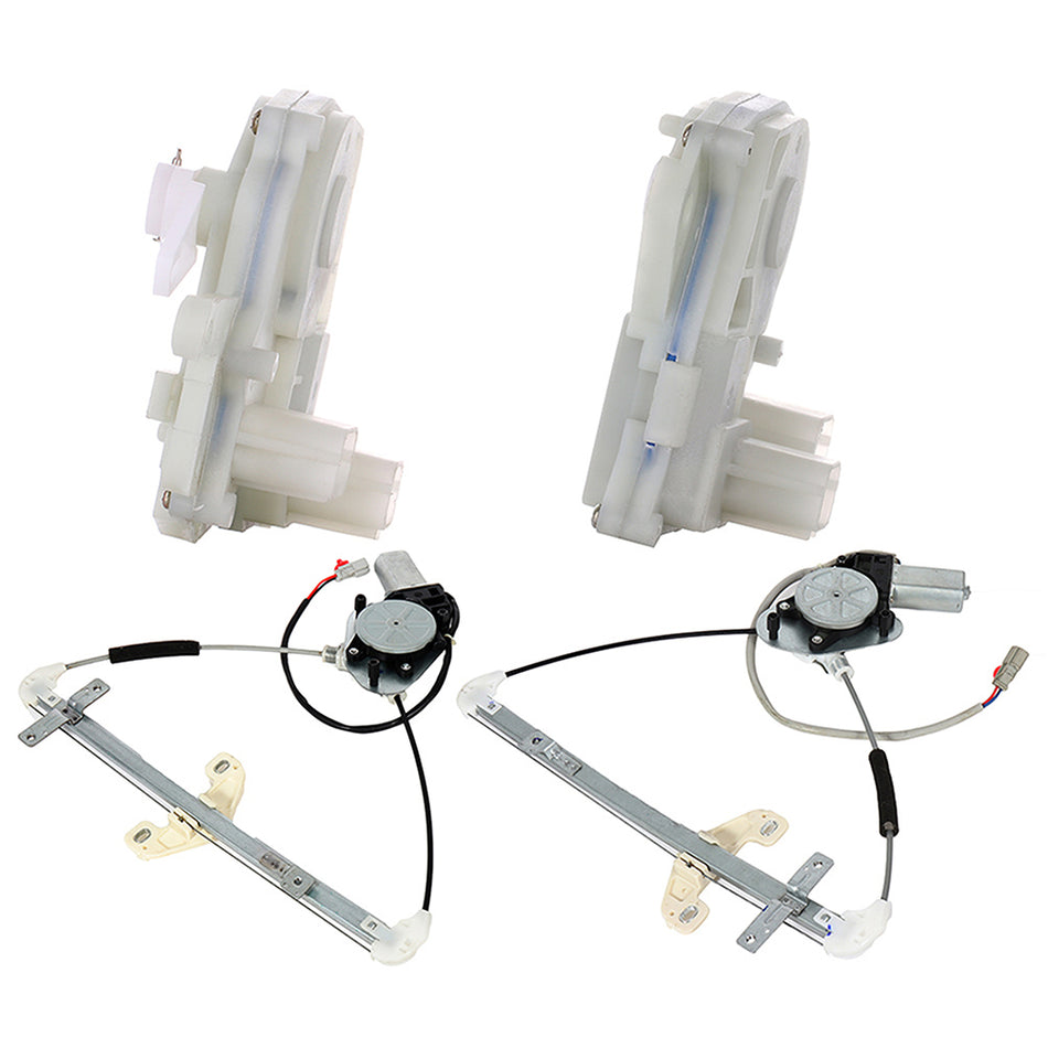 Power Window Regulator and Door lock Actuator (741-745) fit for Honda - 4PCS