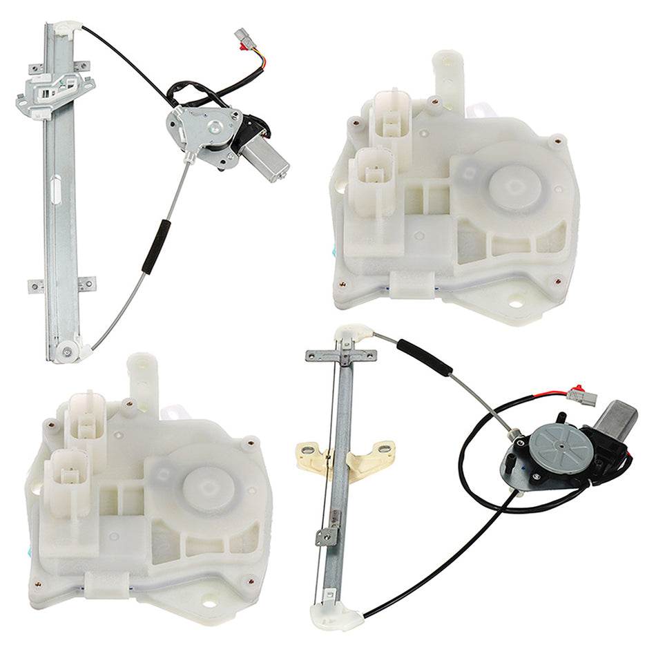 Power Window Regulator and Door lock Actuator (746-362) fit for Honda - 4PCS