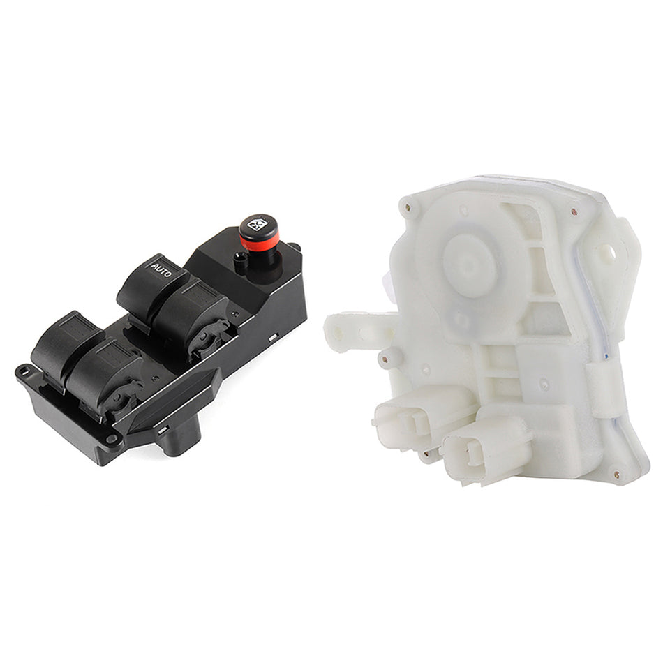 Power Window Switch and Door lock Actuator (746-362) fit for Honda - 2PCS