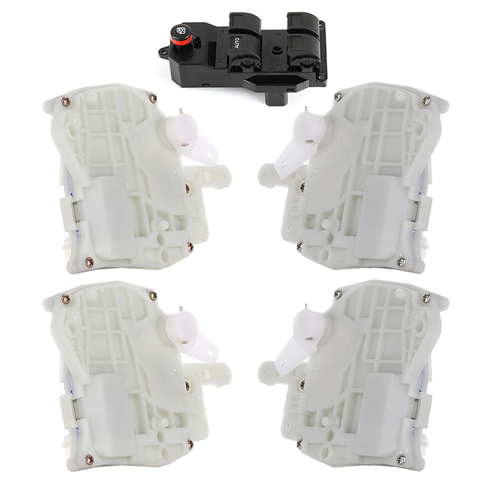 Power Window Switch and Door lock Actuator (746-362) fit for Honda - 5PCS