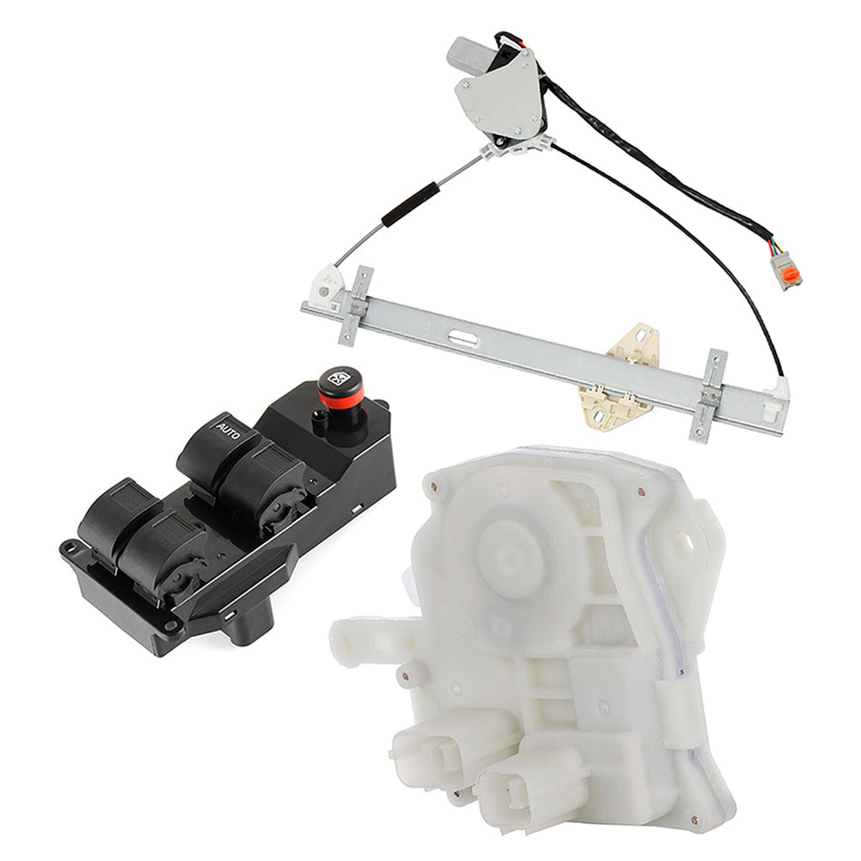 Power Window Regulator and Power Window Switch and Door lock Actuator (746-362) fit for Honda