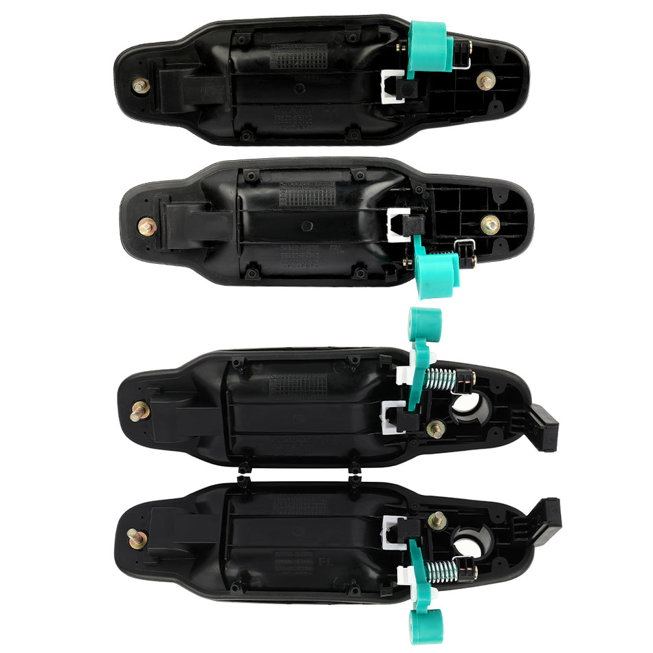 4x 2003-2009 Kia Sorento Exterior Door Handles Front Rear Left Right Side