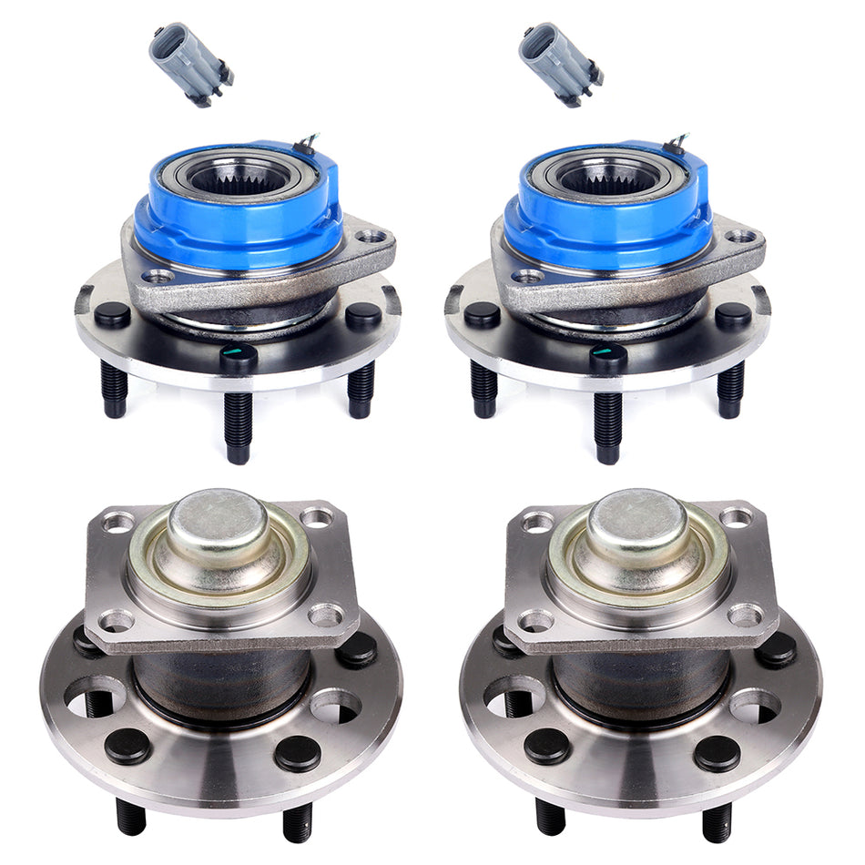 Front Rear Wheel Bearing For 2000-2005 Chevrolet Impala 2005 Buick LaCrosse