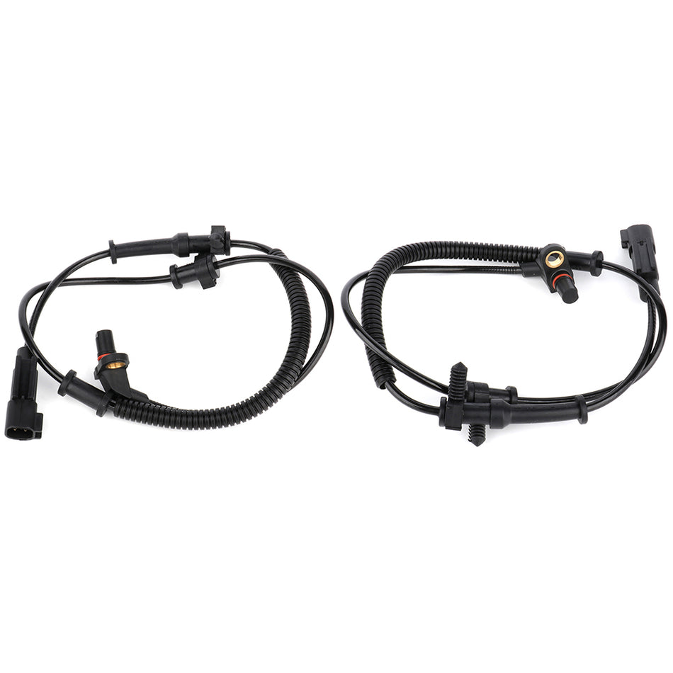 Fits Ram 1500 2011-2012 4.7L 2 Front Driver and Passenger Side ABS Speed Sensor