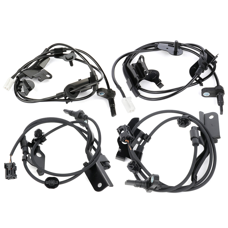 4 Pcs Front Left & Right ABS Speed Sensor Fits 2006 2007-2013 Fits Toyota RAV4