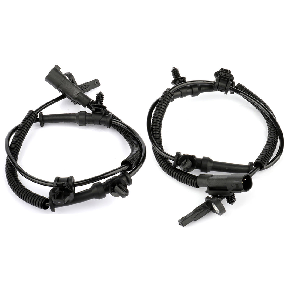 Set Front Driver and Passenger ABS Speed Sensor For Jeep Grand Cherokee 11-14