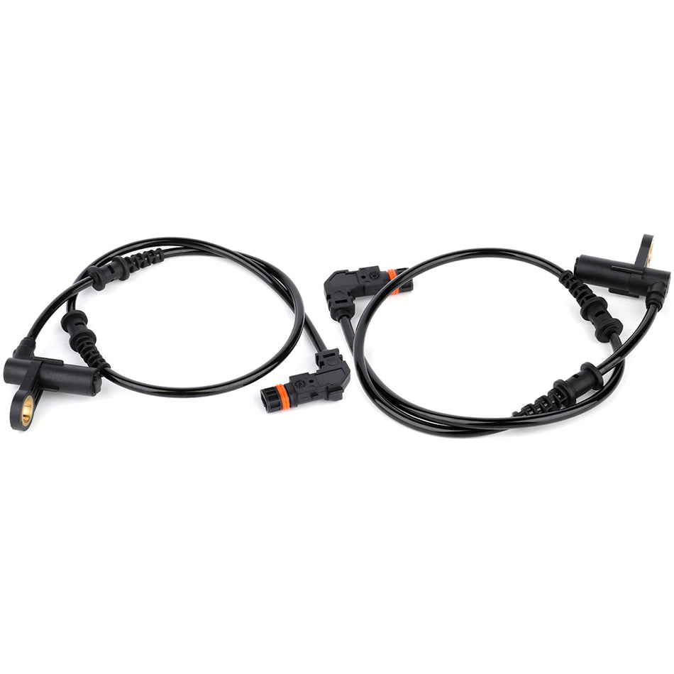 2 Pcs of Front Driver & Passenger ABS Sensor Fits Mercedes-Benz CL200 2002 Base