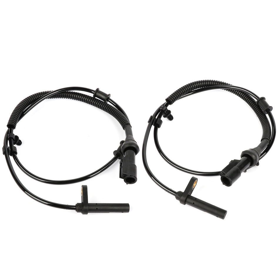 2 Front Driver & Passenger ABS Speed Sensor Assembly Fits Ford F-150 2005 2006
